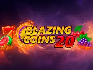 Blazing Coins 20 game cover
